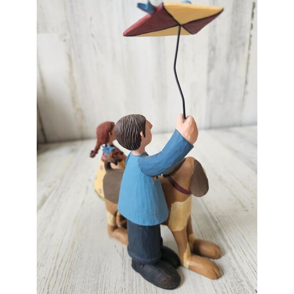 Williraye nothing but blue skies dog kids kite 7878 vintage statue figurine - Picture 5 of 10